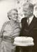 Photograph of Hugh Samuel King and wife Alice celebrating their Golden Wedding anniversary