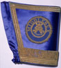 Photograph of Masonic cuff embroidered - Middlesex Assistant